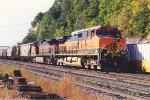 Eastbound grain train